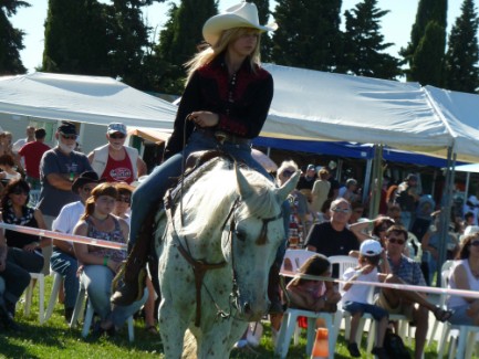 stage equitation western